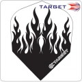 Target Vision Black Flames